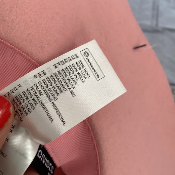 H&M Divided 100% wool pink hat - Picture 10 of 11